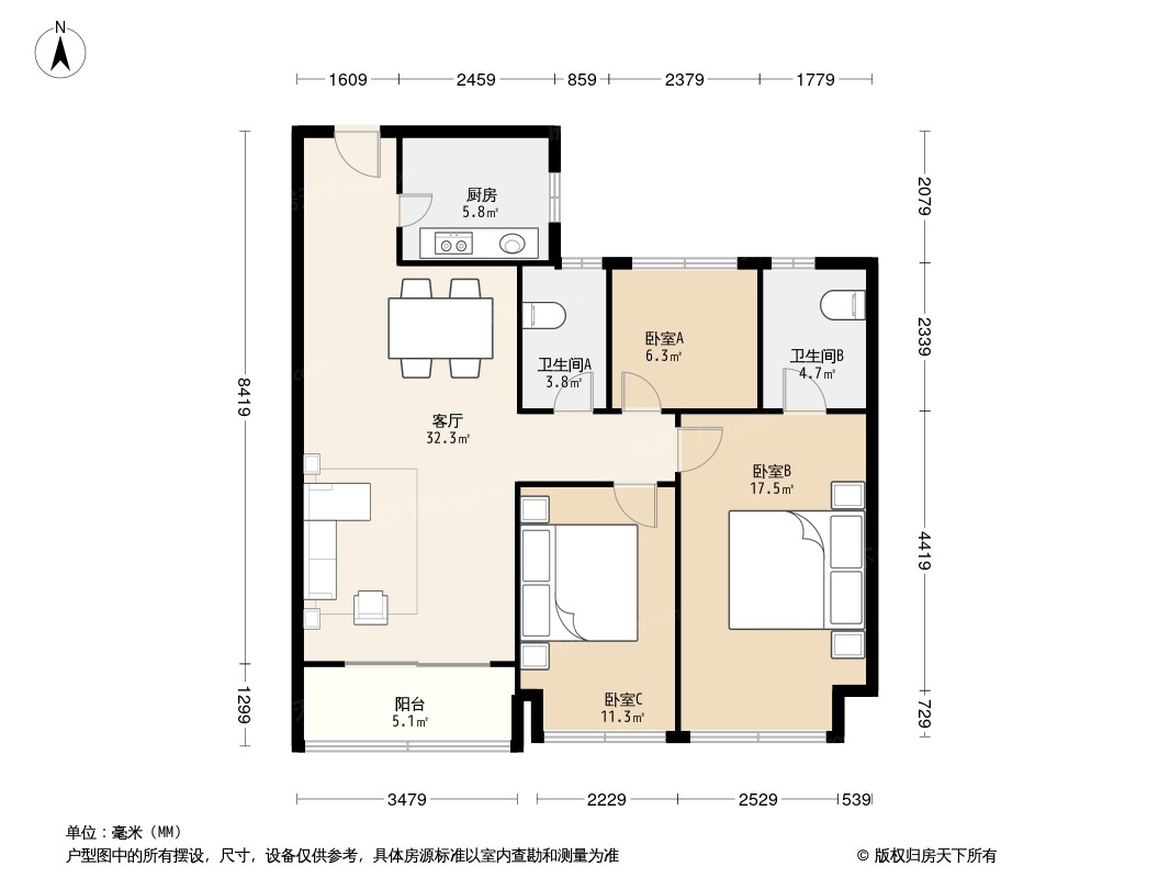 合肥云谷户型图