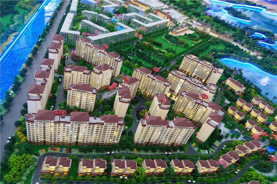 实景图:沙盘局部