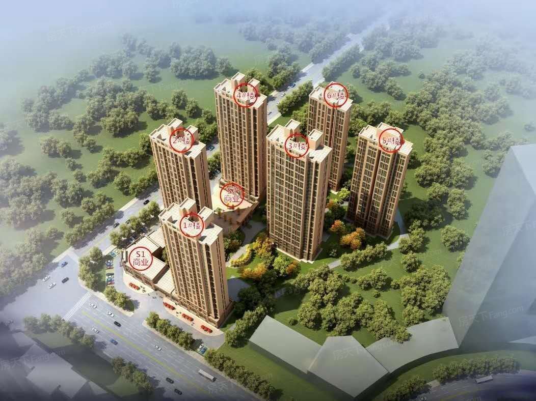 效果图:鸟瞰效果图