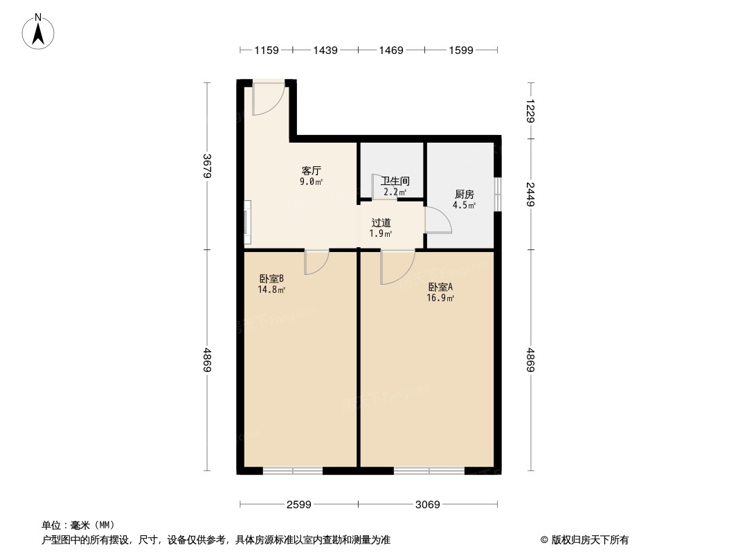 月坛北街小区户型图