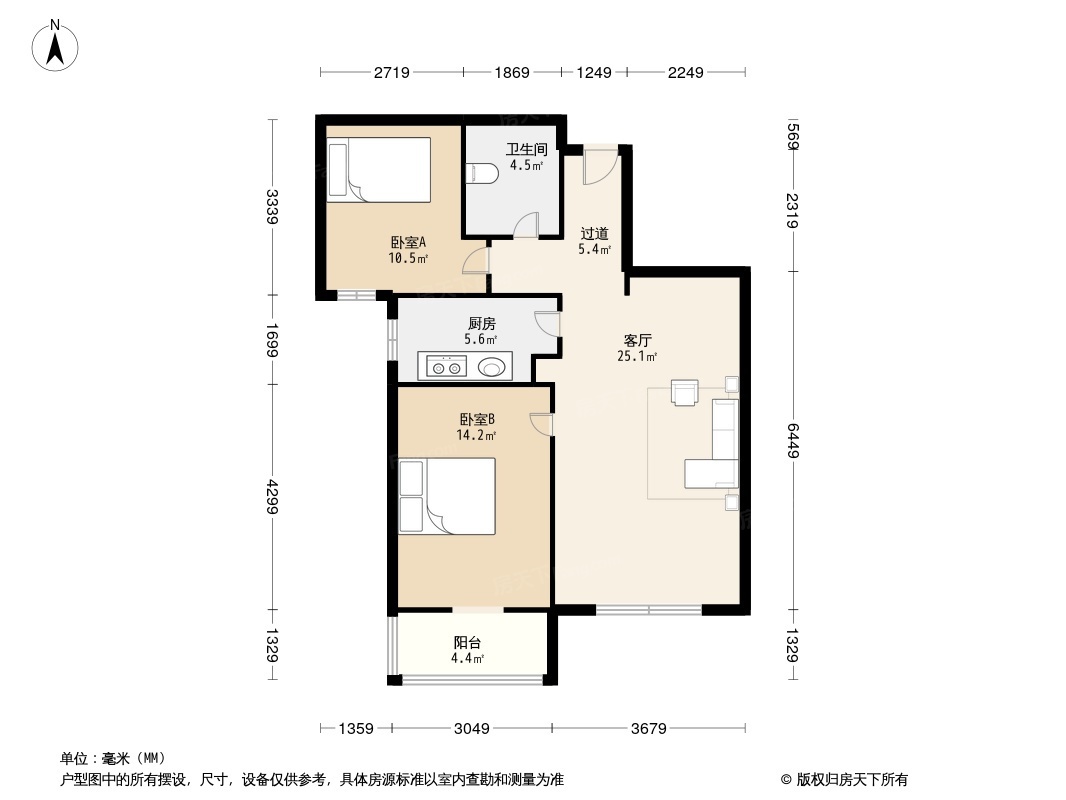 丽景名苑户型图