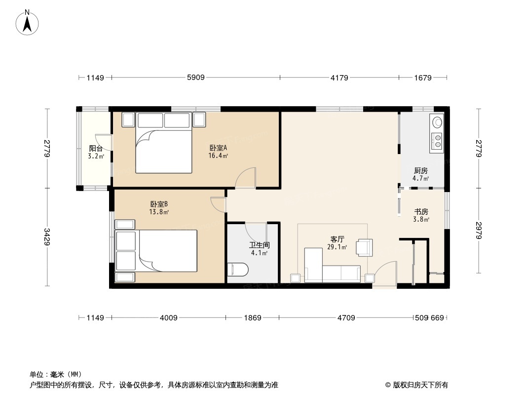 康家园户型图