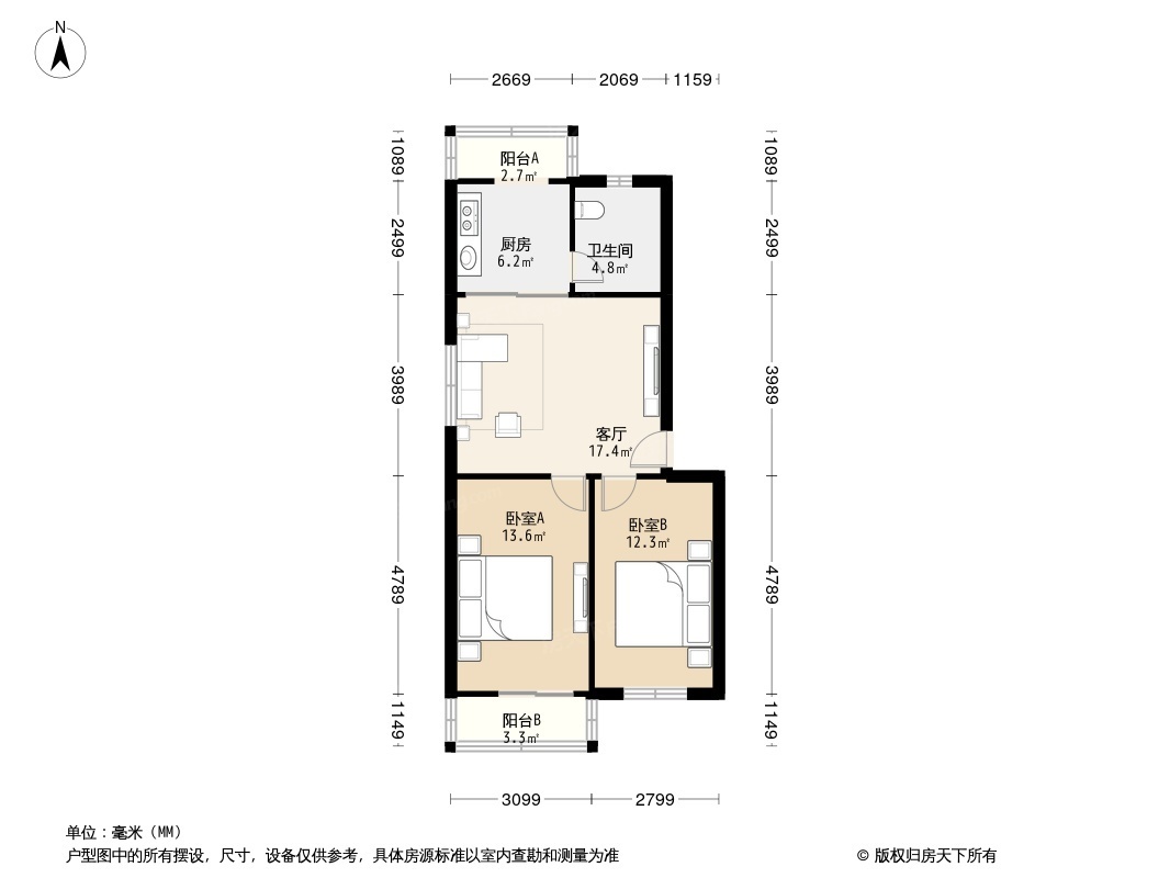 大港福安里户型图