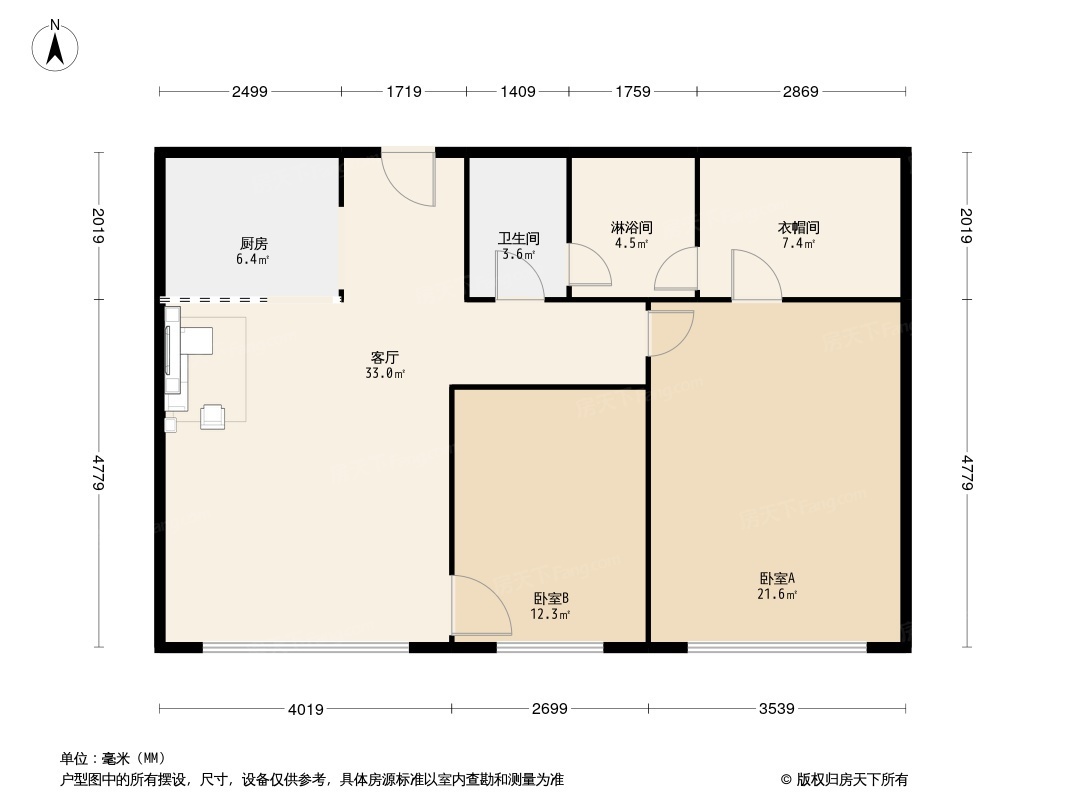 华远裘马都户型图