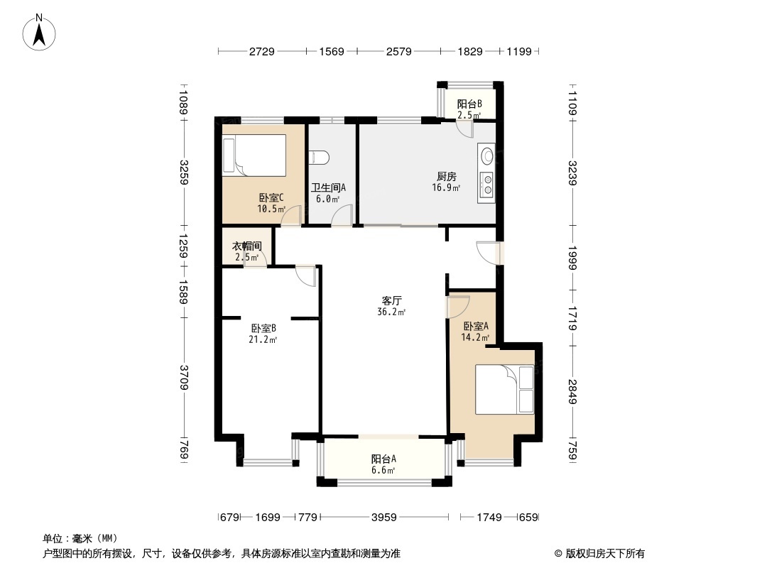 正源尚峰尚水户型图