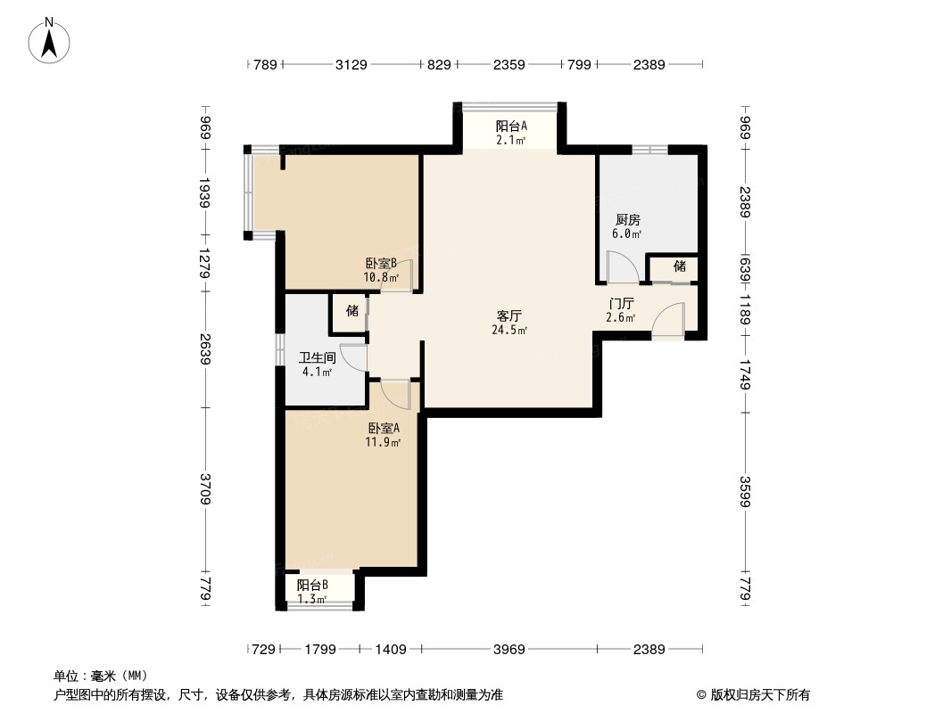 中粮万科长阳半岛户型图