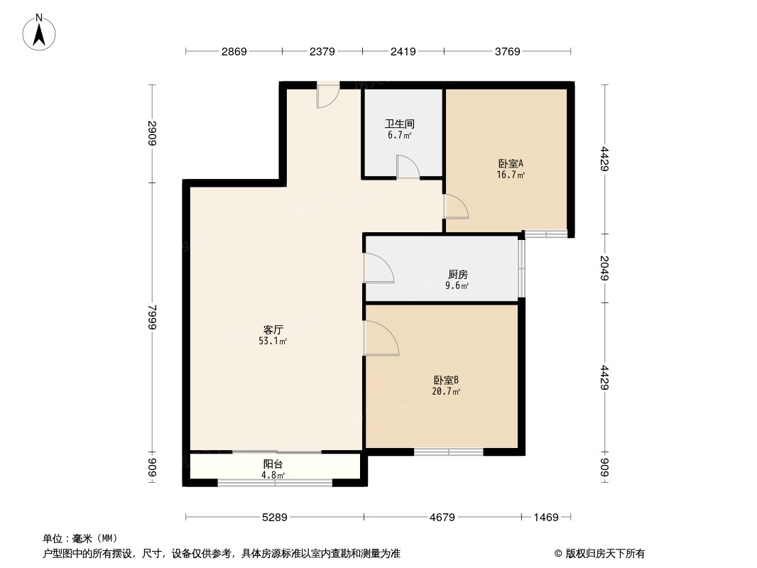 万科蓝山户型图