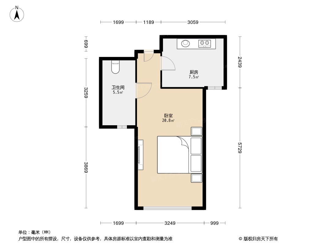 红山世家户型图