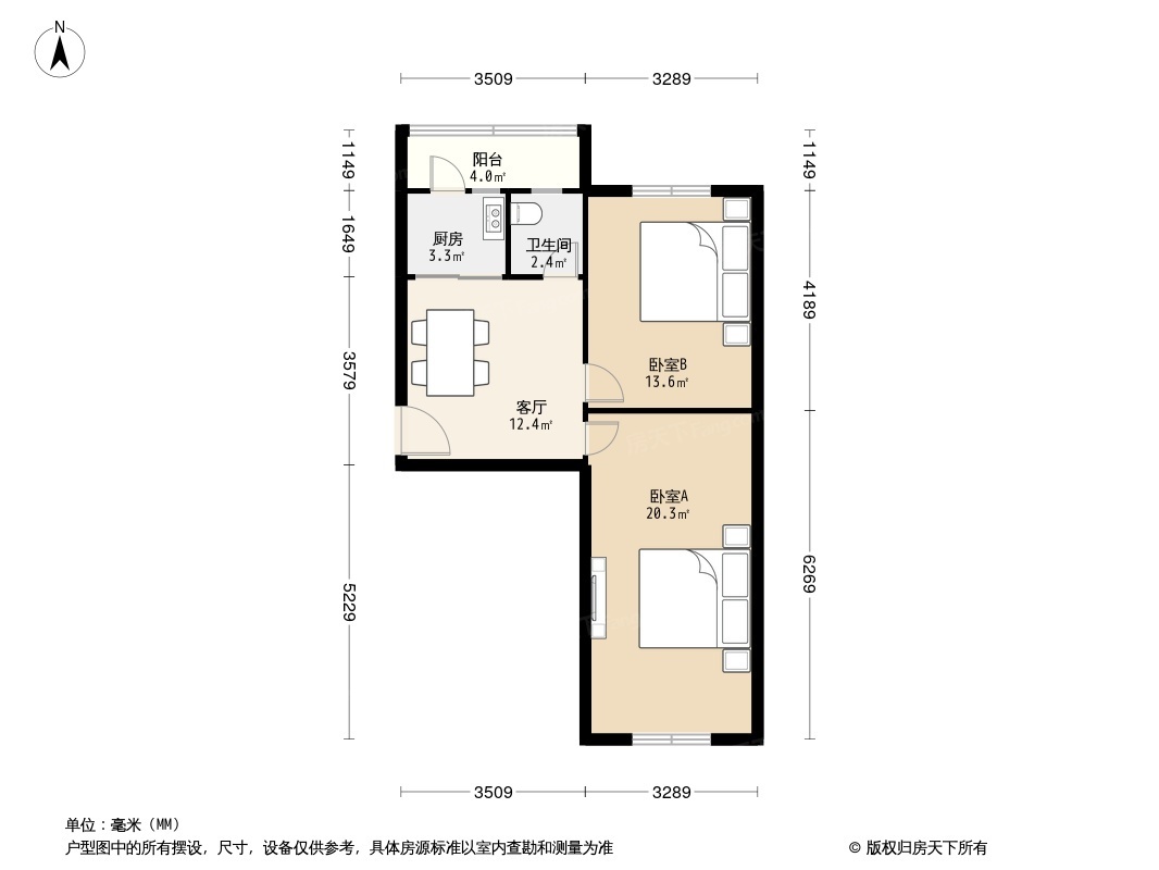 灵隐南里户型图