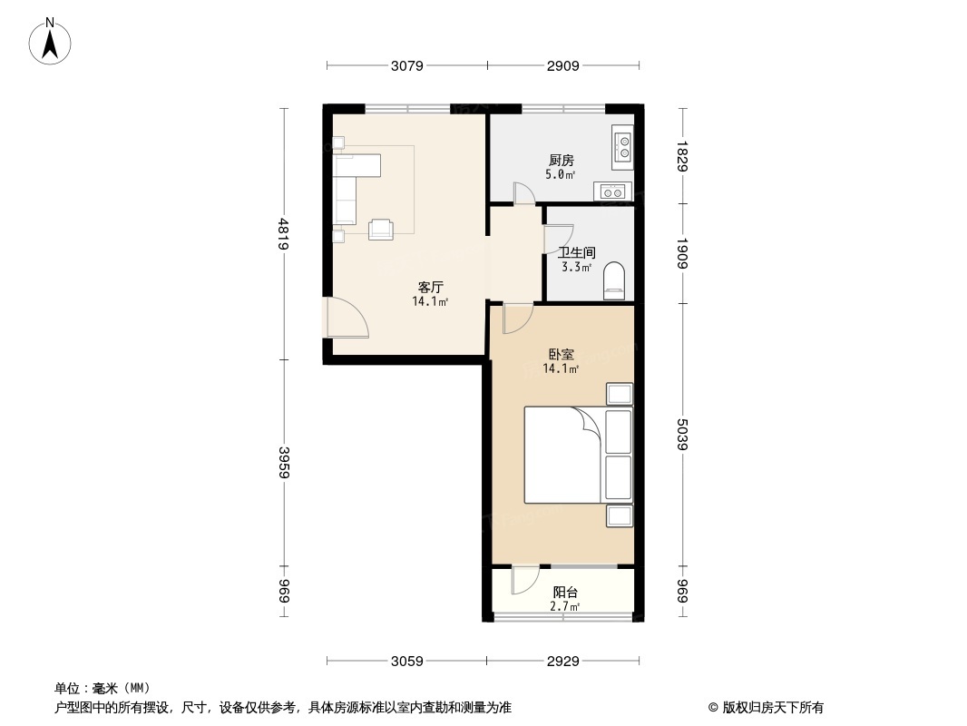 贵园北里户型图