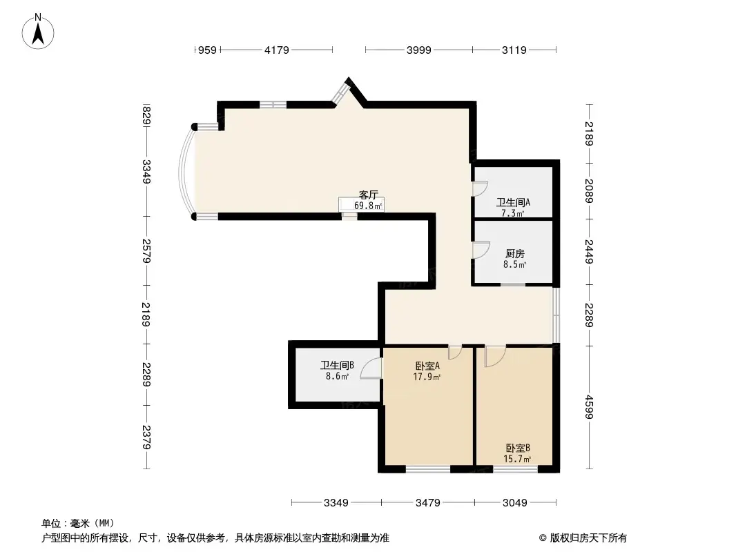 江胜风范户型图