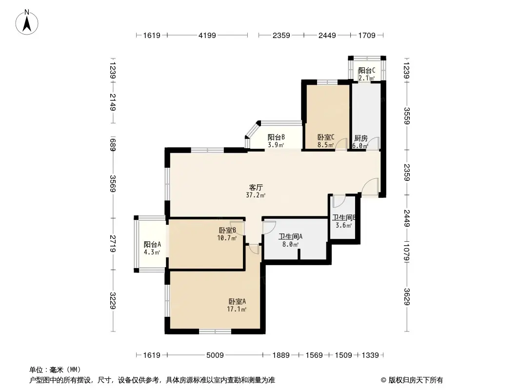 长桥园户型图