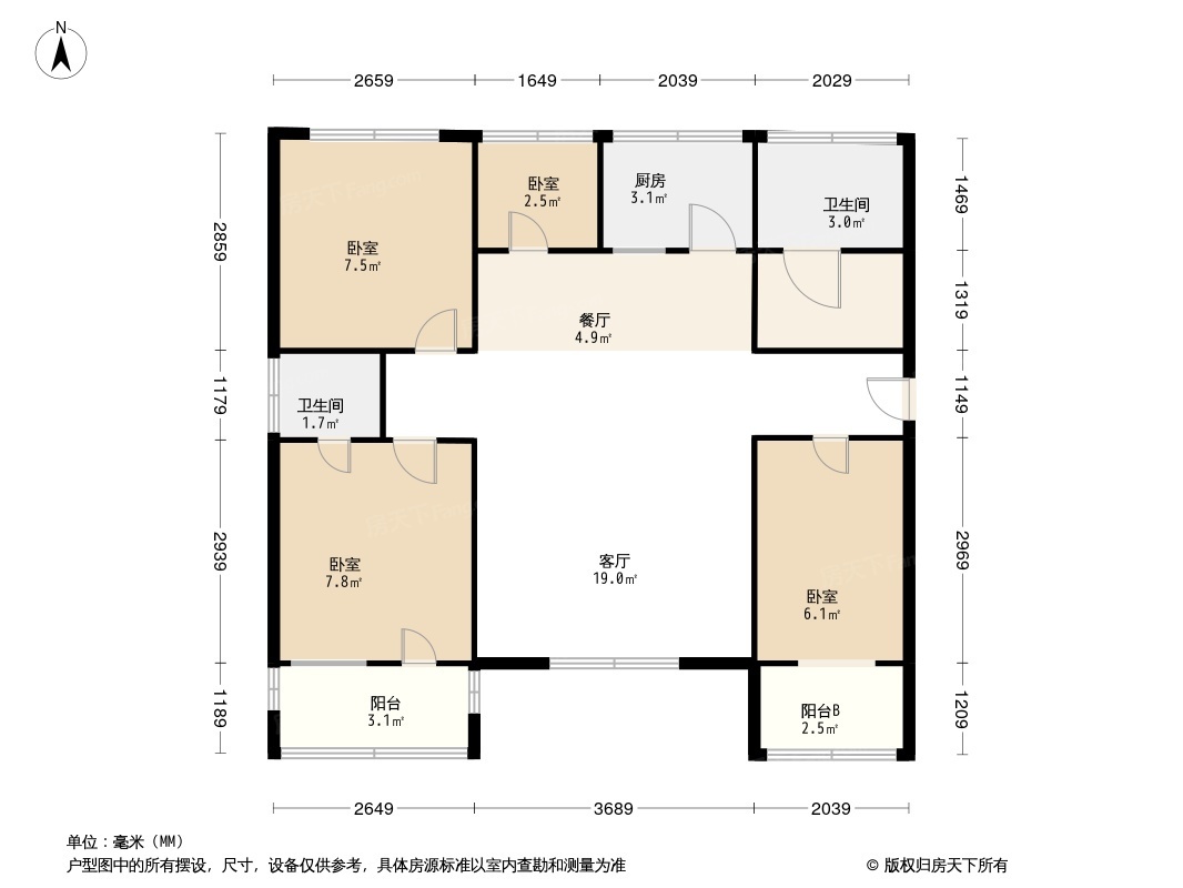 惠安小区户型图