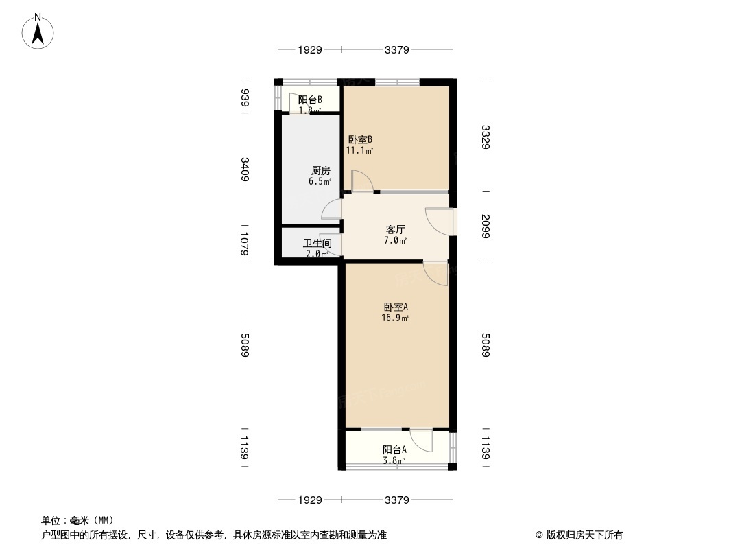 北洼路又一村户型图