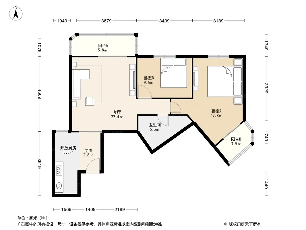 南华小区户型图