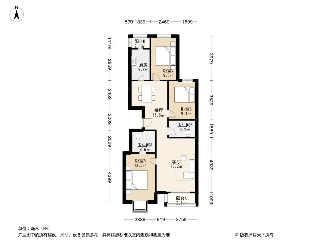 三槐家园户型图