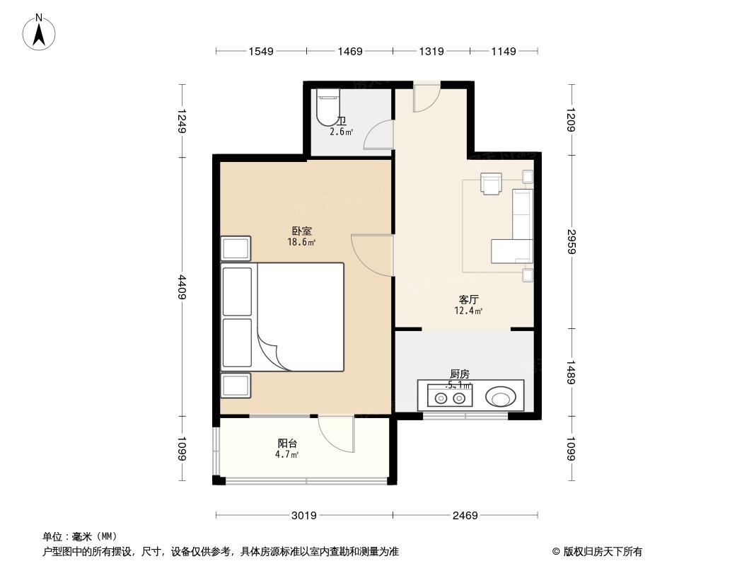 粉子胡同户型图