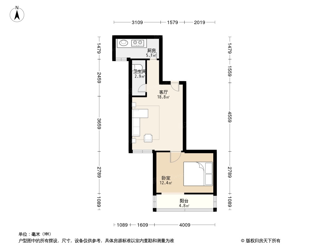 牛街东里户型图