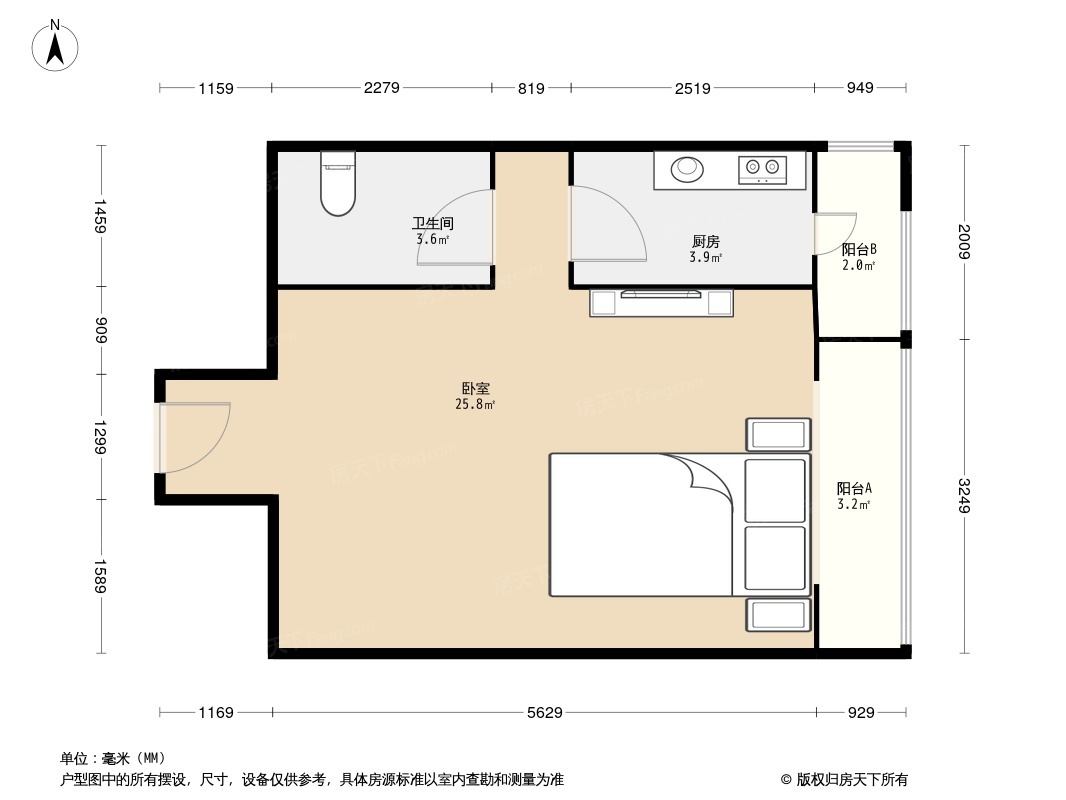 蜂鸟社区户型图