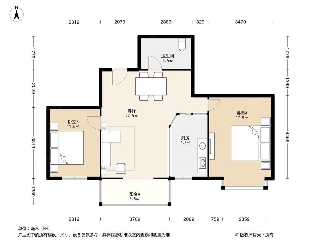 丽阳四季户型图