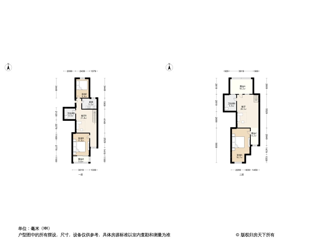 土儿胡同户型图