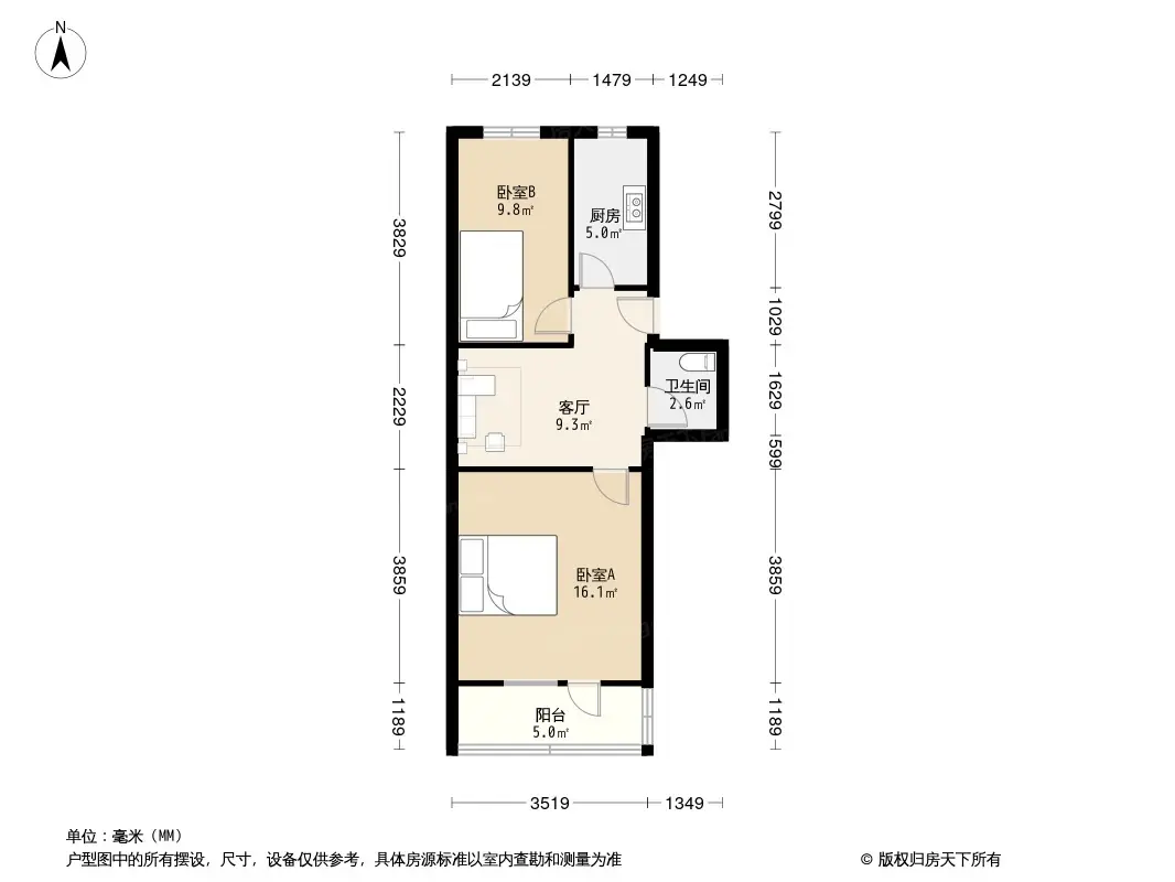 黄亭子小区户型图