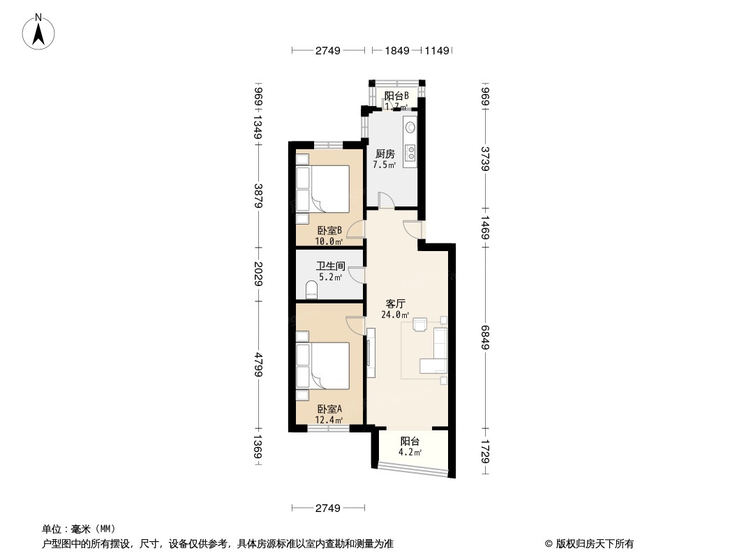 鸿博家园户型图