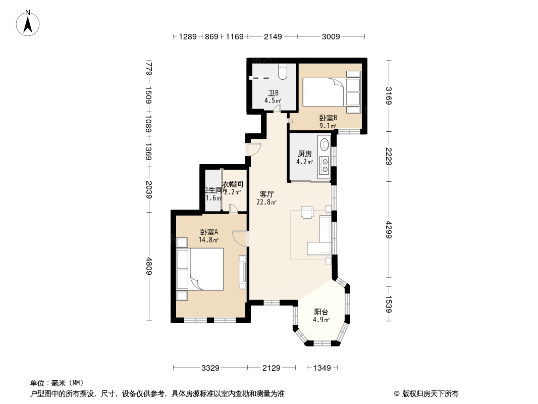 建邦华庭户型图