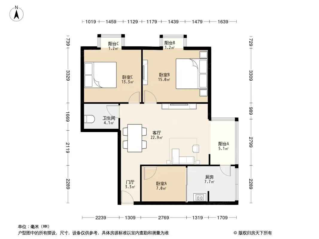 加华印象街户型图