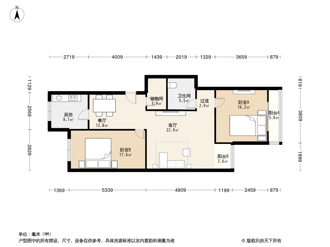 天泽园户型图