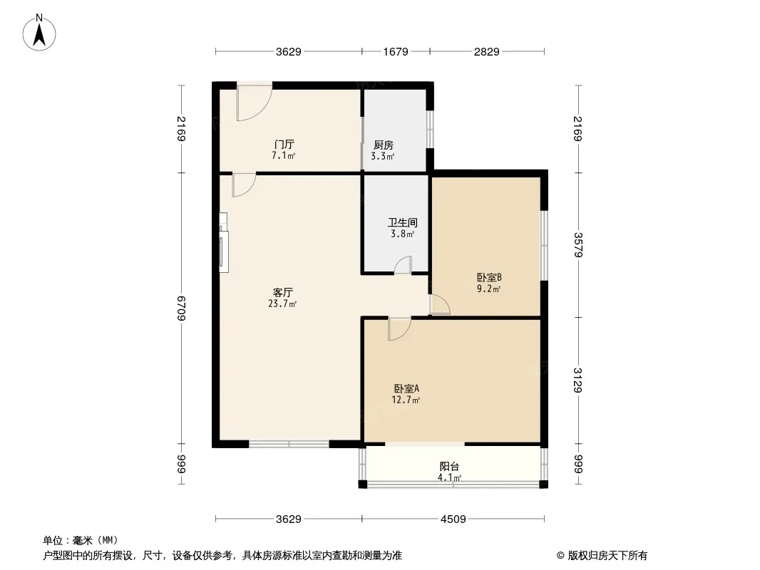 葡东住宅小区户型图