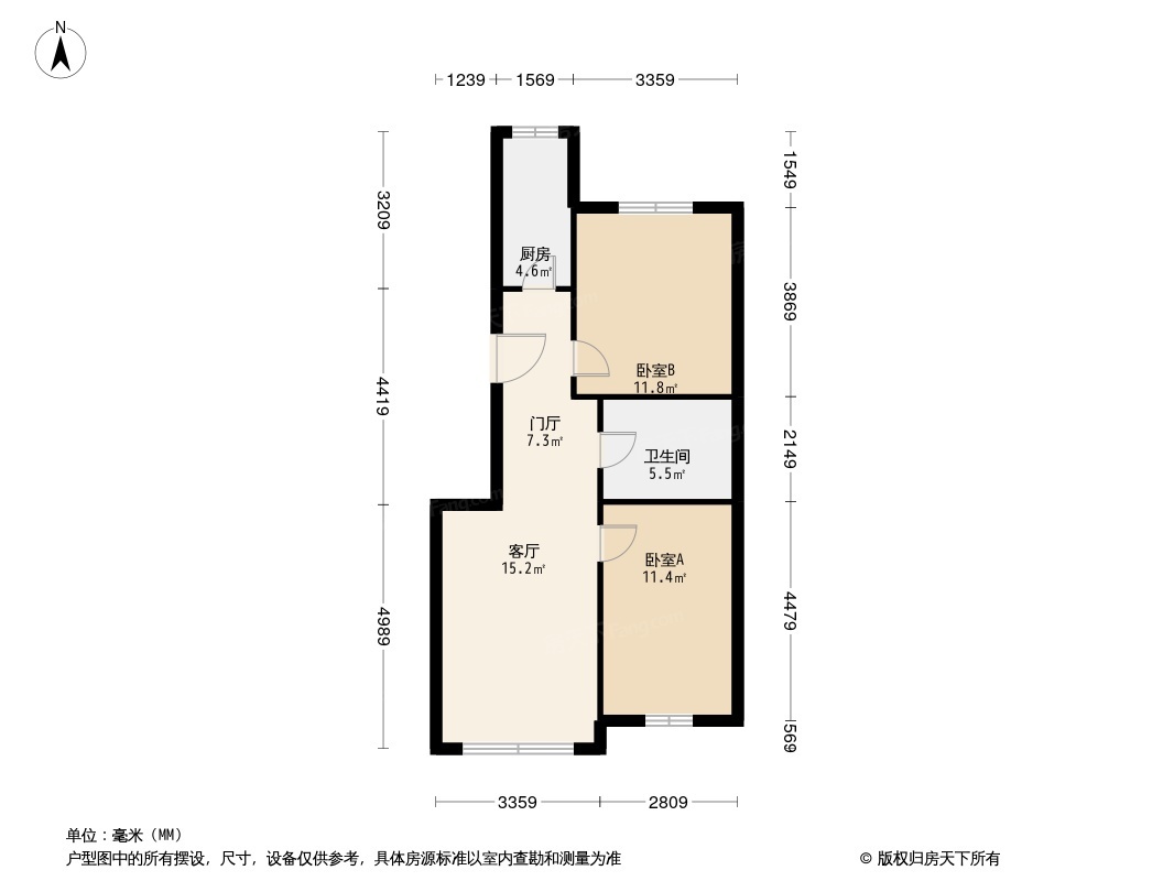 清欣园户型图