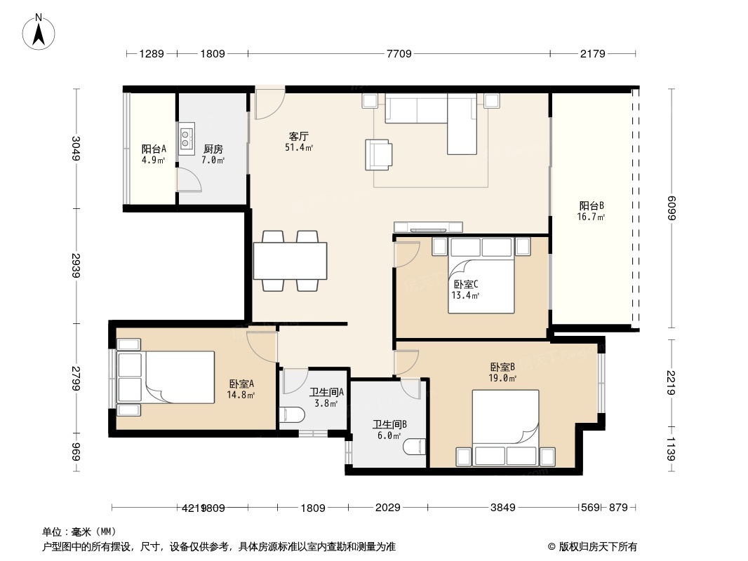 越秀逸泉韵翠户型图