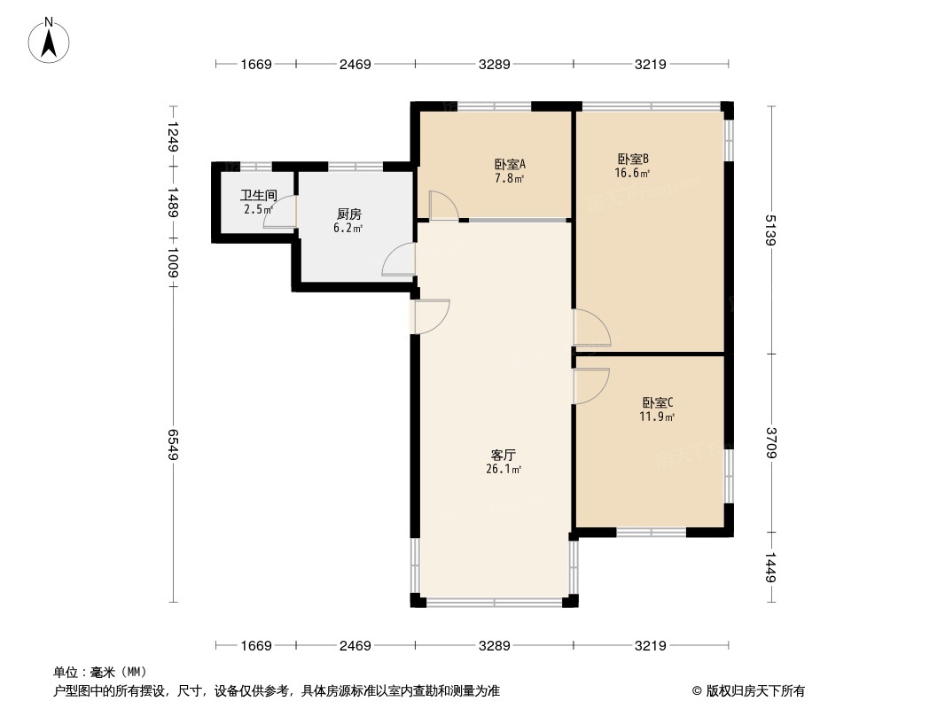 荔溪南约新街小区户型图