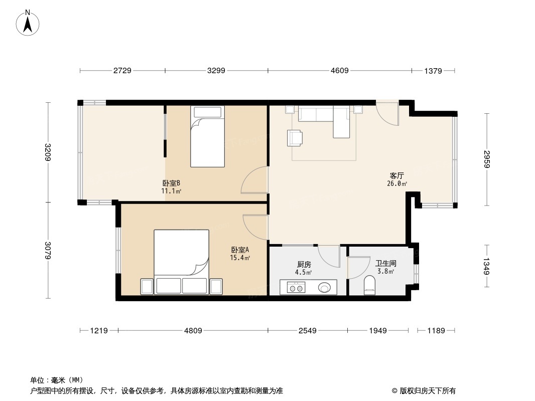 仁厚直街大院户型图