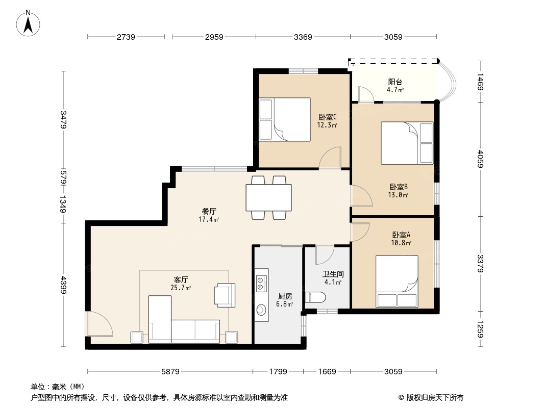 南沙海棠花园户型图