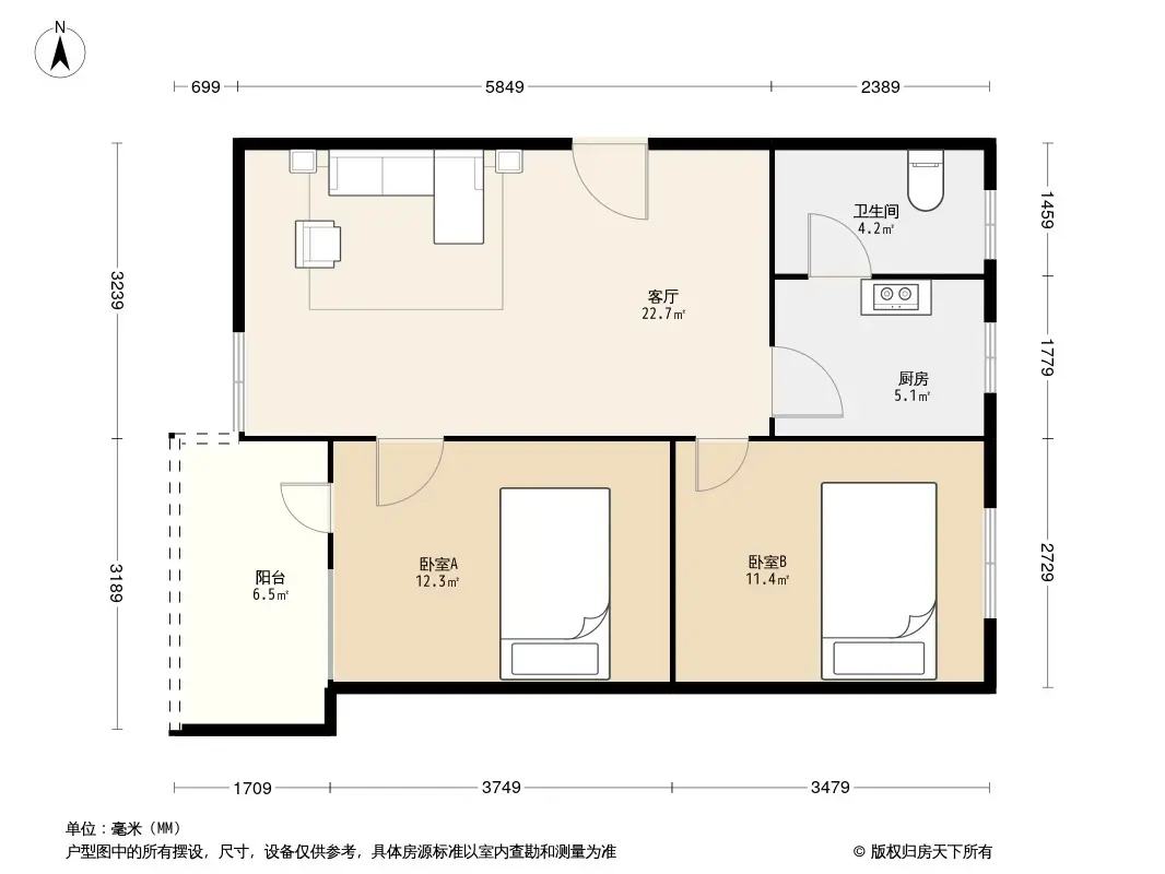 光孝路小区户型图