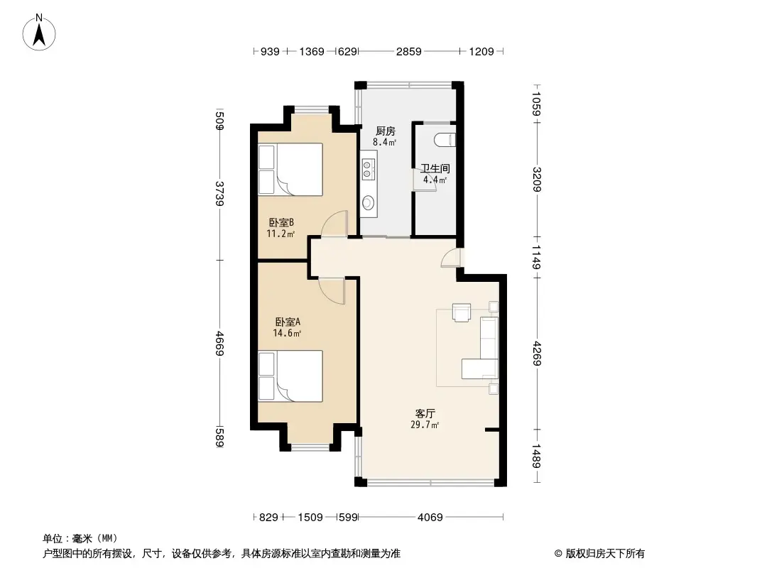 西增路小区户型图