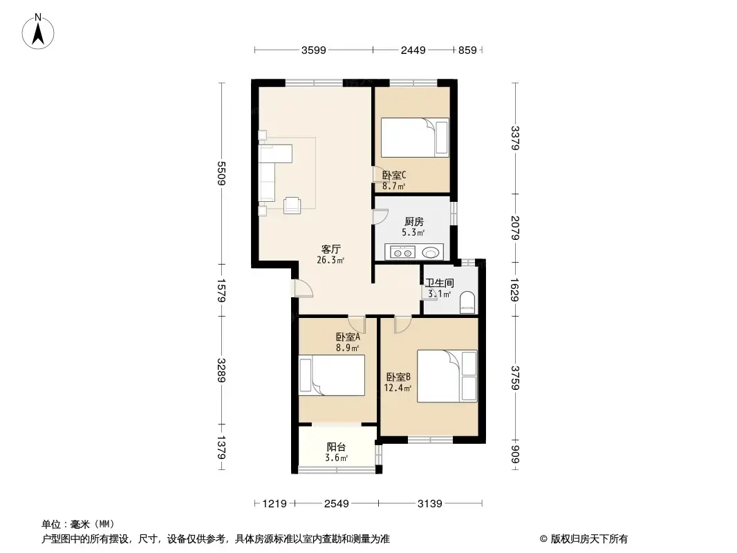 安泰银河小区户型图