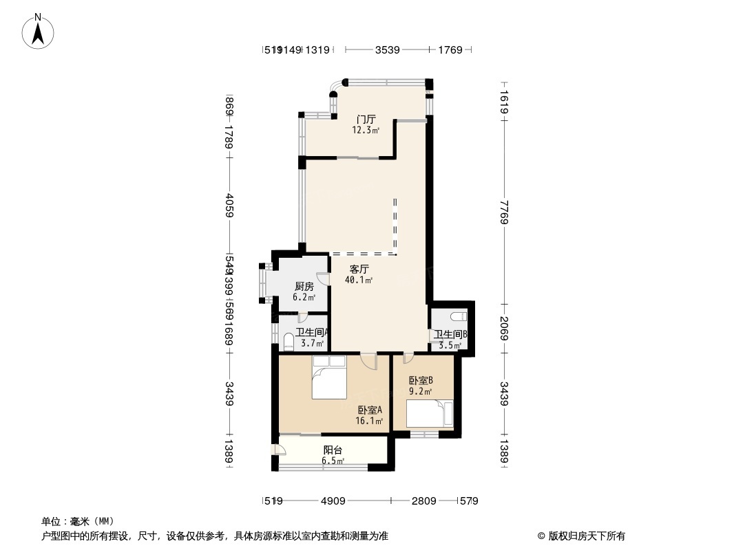 东湖山庄户型图