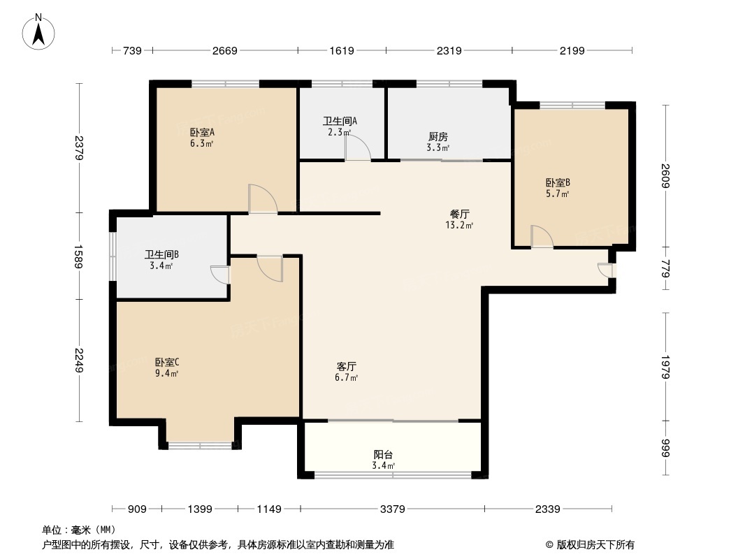 裕华光合世界户型图