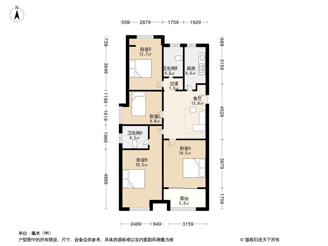 和昌悦澜户型图