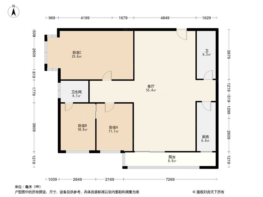 东一时区户型图