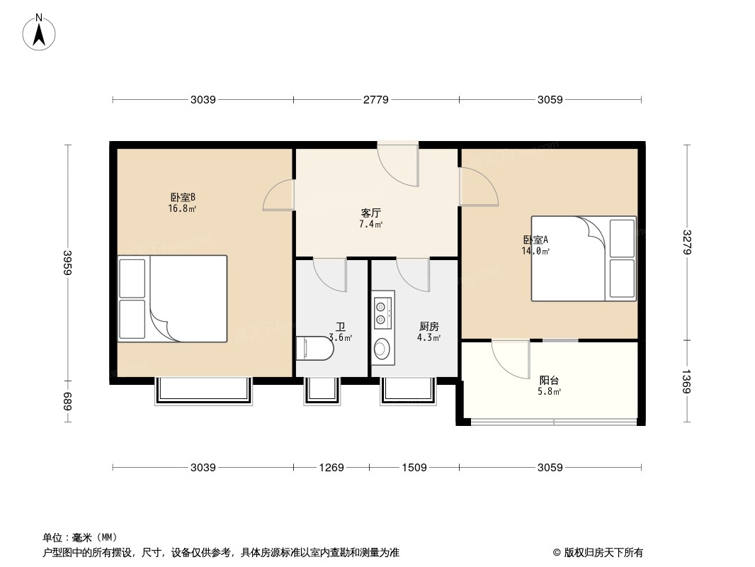 沙口路113号院户型图