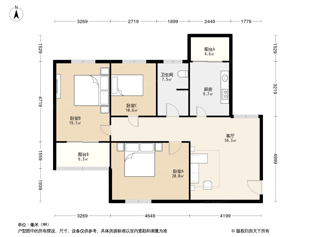 金隆小区户型图