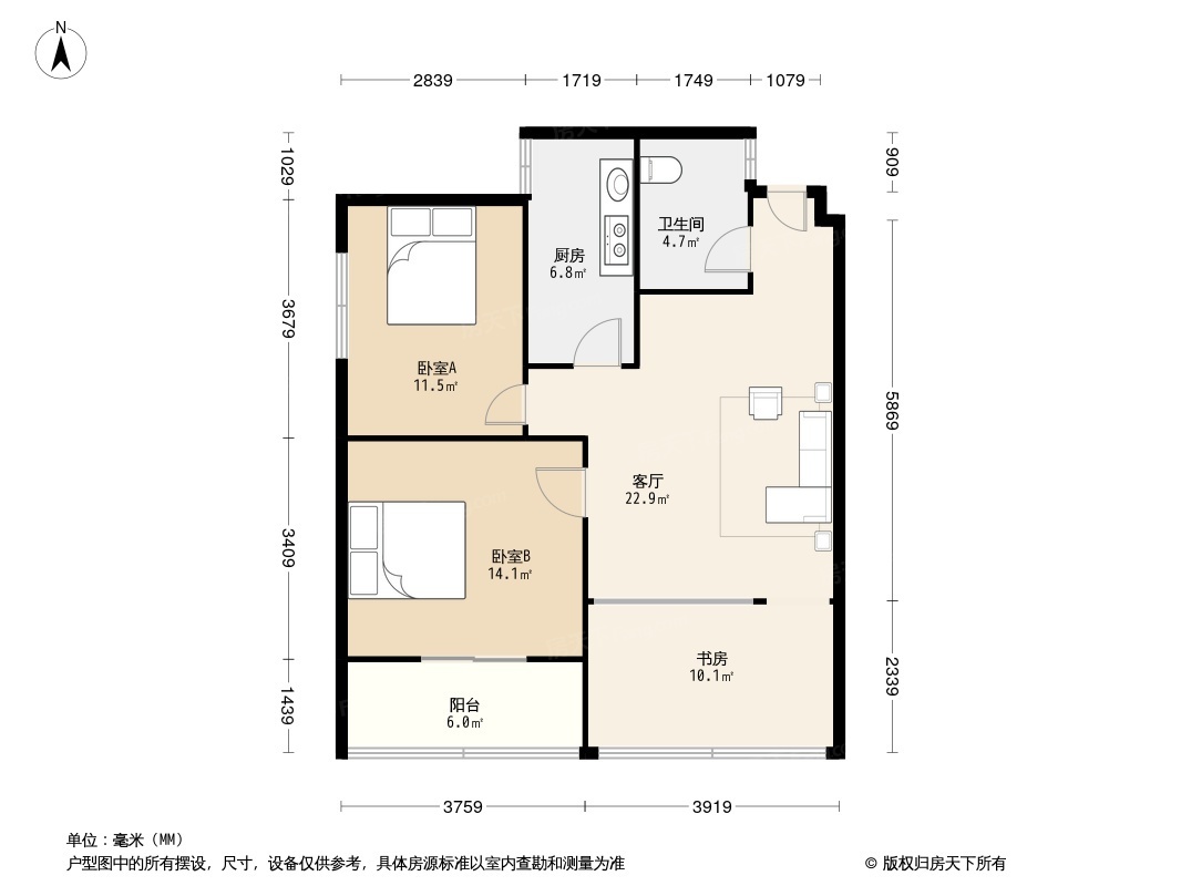 麒龙快乐家园户型图