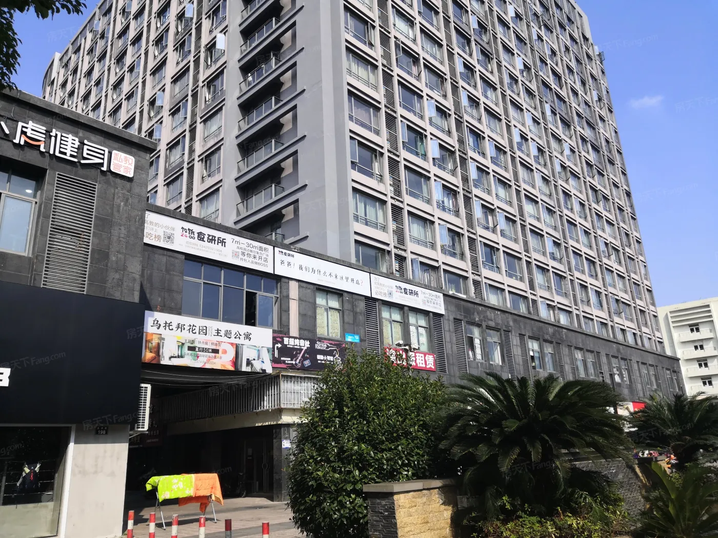 嘉盛银座公寓1室1厅1卫西南朝向1500.00元/月出租
