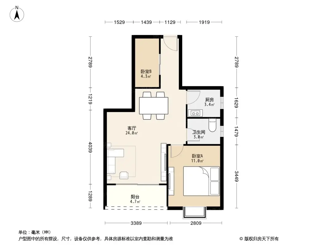 祥和花园二期户型图