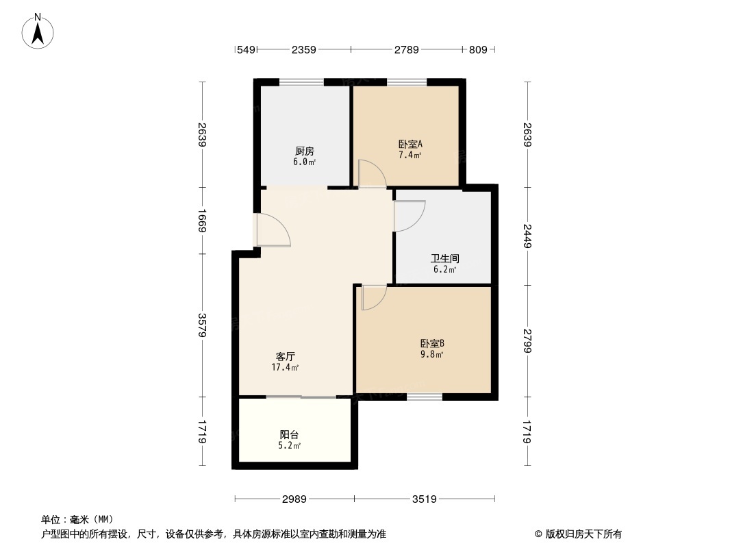 莲花小区户型图