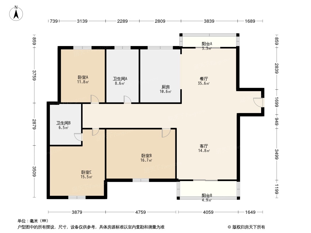 新力金沙湾户型图